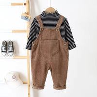 Thumbnail for TinyTrend – Cómodos y elegantes: pantalones de jardín de tejido acanalado