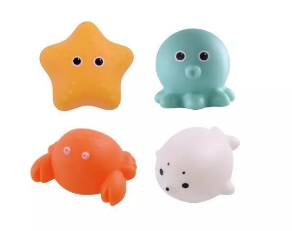 Bath Buddies™ - Adorables animales luminosos para el baño - Juguetes luminosos para el baño