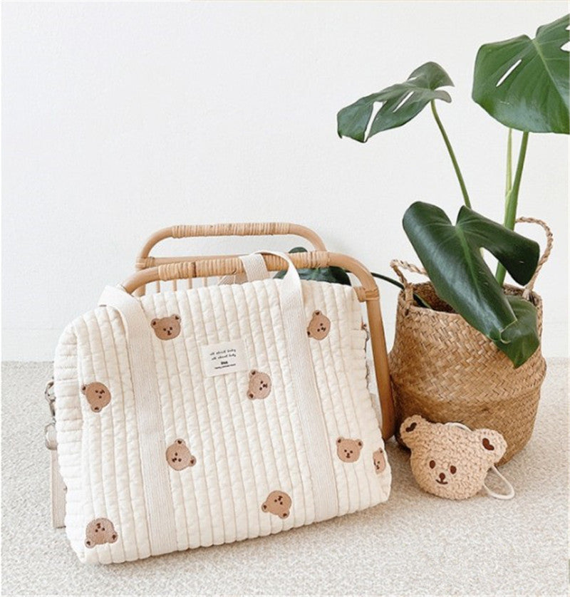 MiluBaby – Espaciosa y ligera: bolsa para pañales de lujo