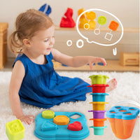 Thumbnail for SmartSort – Motricidad y educación – Juego de clasificación con vasos apilables y formas