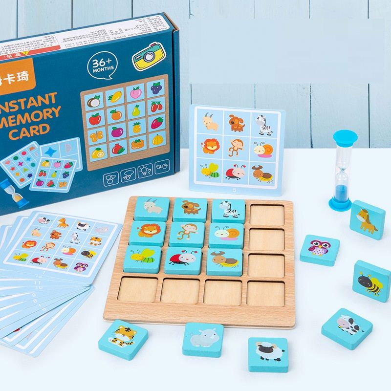 Memory Card Game™ | Ejercicio cerebral para los más pequeños - Juego de cartas de memoria