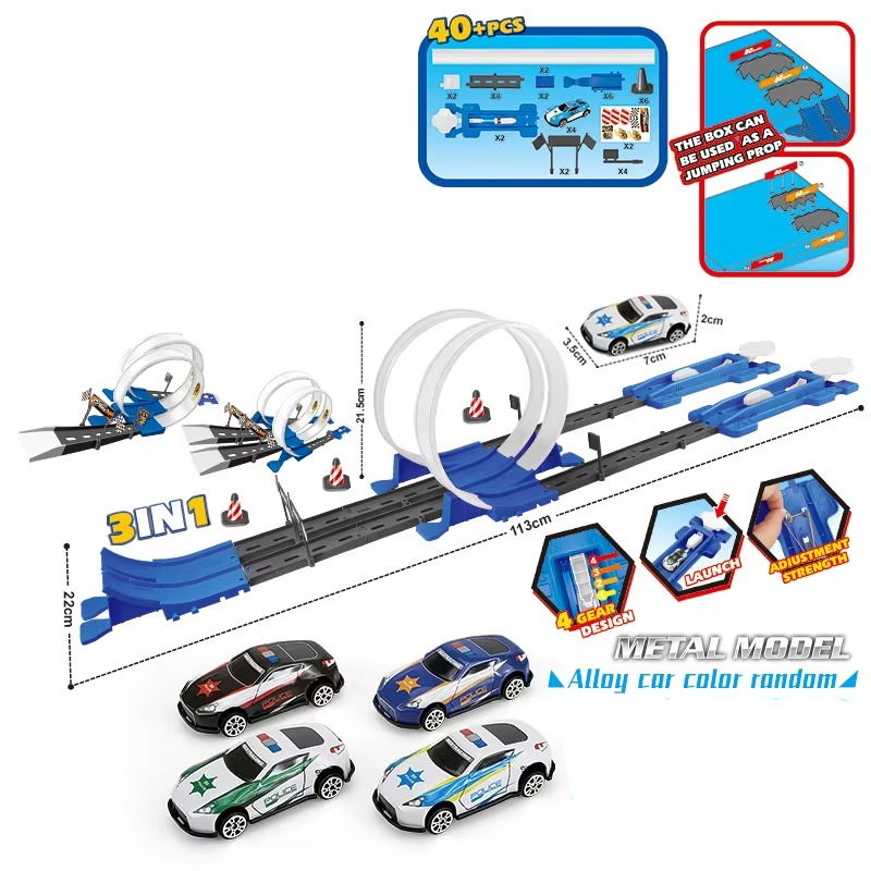 Double Race Track™ - Creatividad y diversión - Circuito en bucle