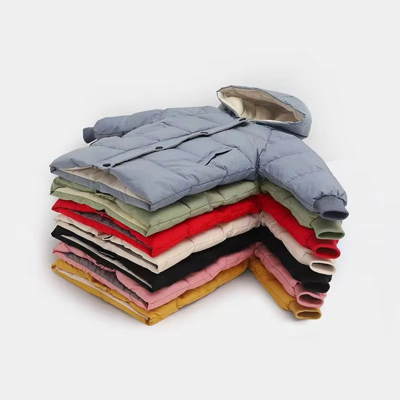 CuddleCoat – Acogedor y protector: abrigo de invierno de algodón