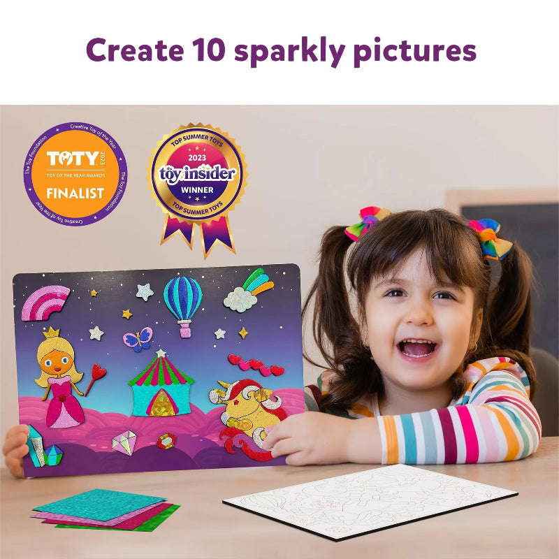 FoilMagic – Lúdico y creativo – Set de arte con pegatinas de plástico