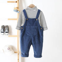 Thumbnail for TinyTrend – Cómodos y elegantes: pantalones de jardín de tejido acanalado