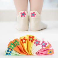 Thumbnail for PlayfulToes – Coloridos y suaves – Calcetines cortos para niños (juego de 5)