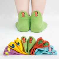 Thumbnail for PlayfulToes – Coloridos y suaves – Calcetines cortos para niños (juego de 5)