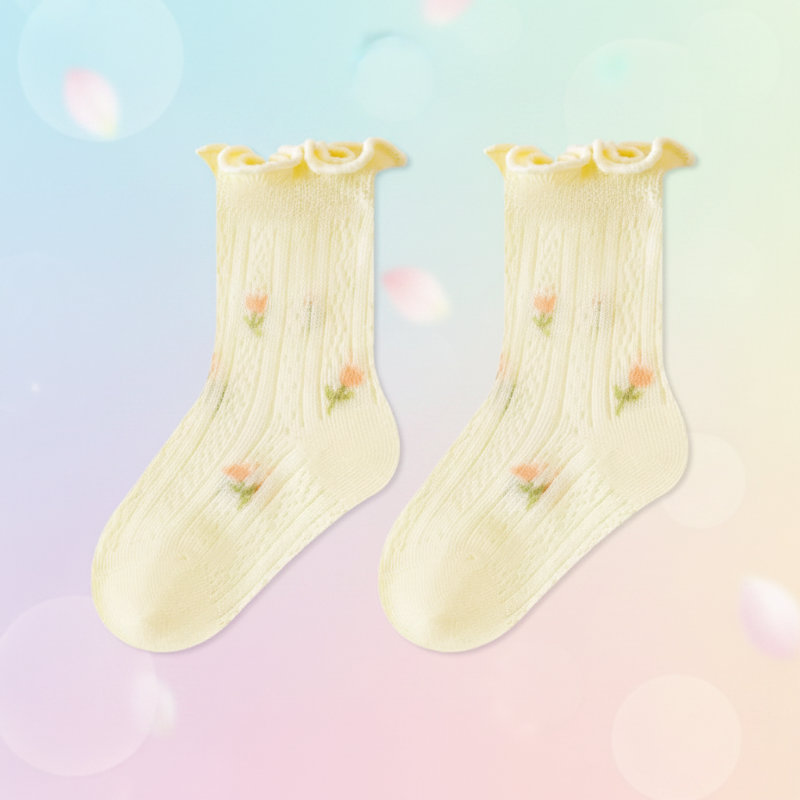 HappyToes – Coloridos y adorables – Calcetines para bebé (juego de 5)