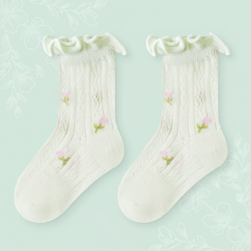 HappyToes – Coloridos y adorables – Calcetines para bebé (juego de 5)