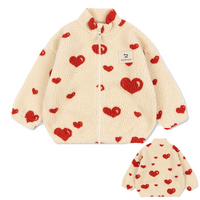 Thumbnail for WarmHug – Cómoda y moderna: chaqueta de forro polar para niños con estampados divertidos