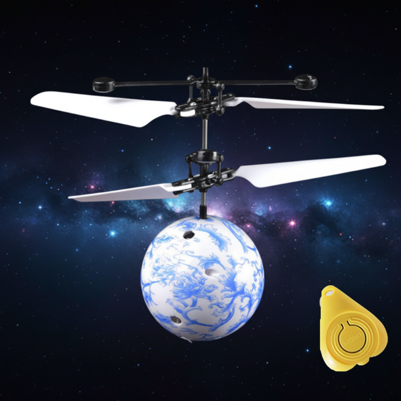 HoverFun – LED Licht & Educativo – Dron cuadricóptero volador