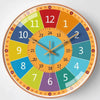 ChildrenTime – Independiente y tranquilo: reloj de pared educativo para niños