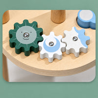 Thumbnail for WoodMaze – Divertido y educativo – Mesa de actividades de madera con laberinto de cuentas