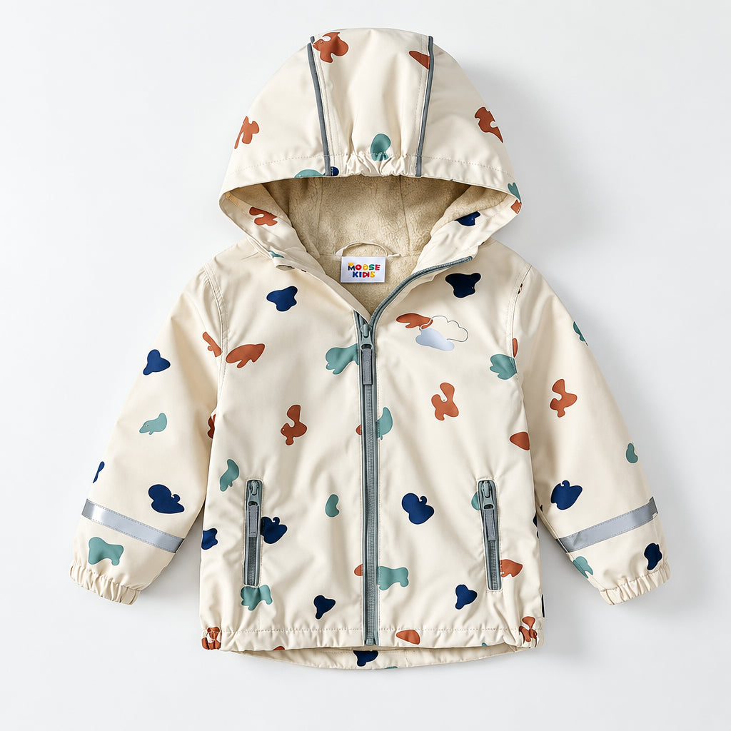 TinyBreeze – Impermeable y cómodo: conjunto de chubasquero y pantalones de lluvia para niños