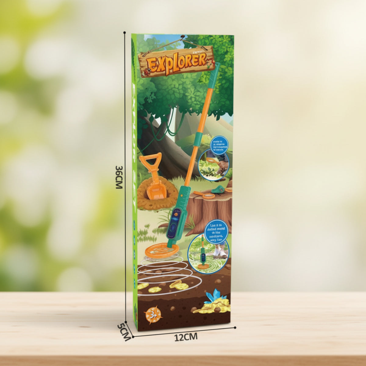 TreasureSeekers – Educativo y emocionante: detector de metales para niños