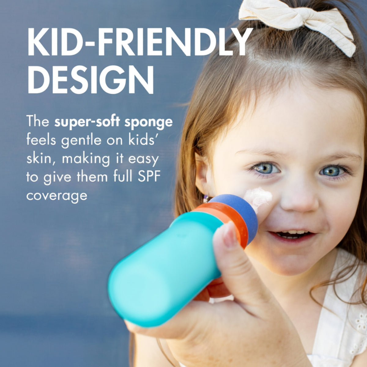 SunnyKids – Apto para niños y seguro – Aplicador de crema solar recargable