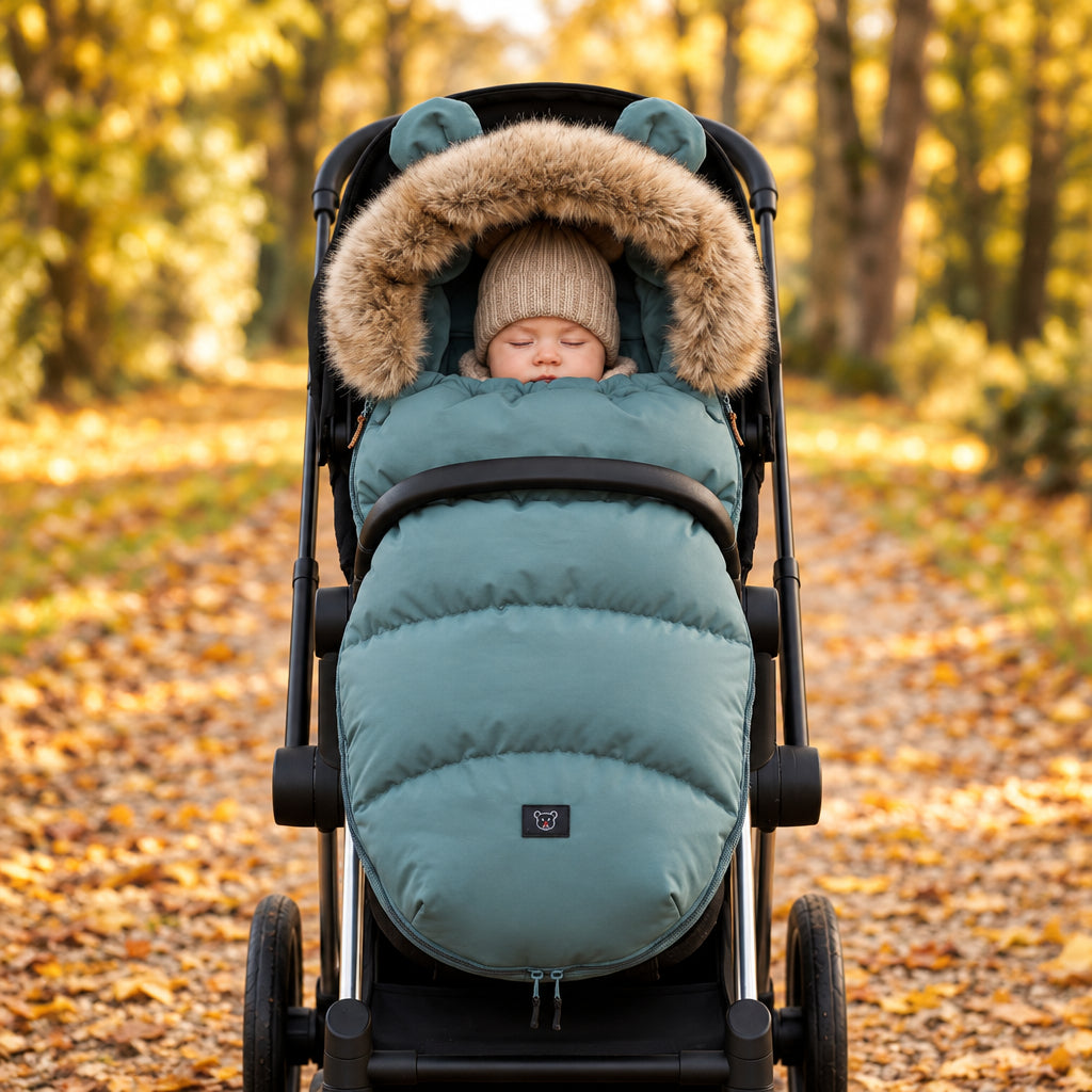 CozyRide – Cálido y acogedor – Saco de dormir para bebé para cochecito
