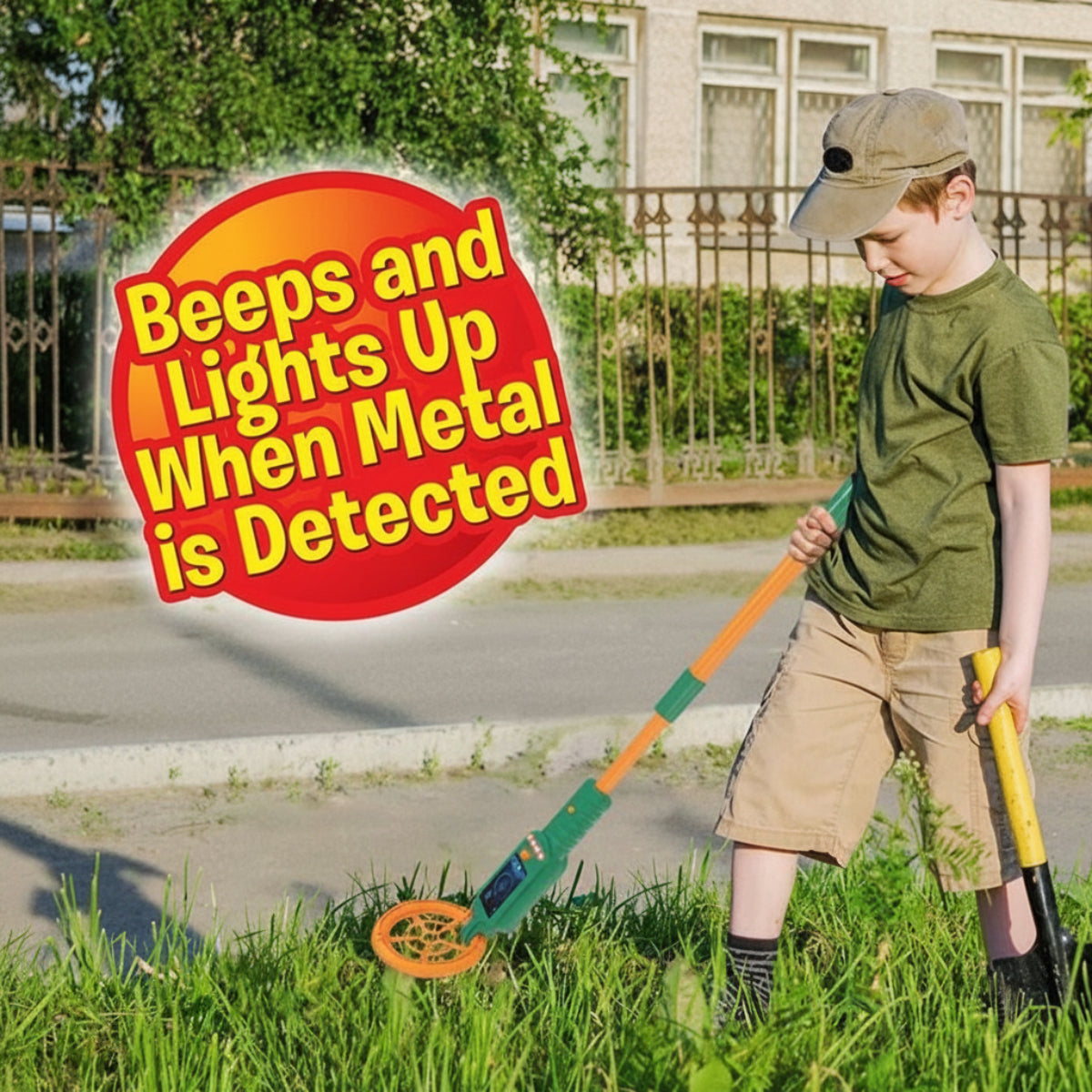 TreasureSeekers – Educativo y emocionante: detector de metales para niños