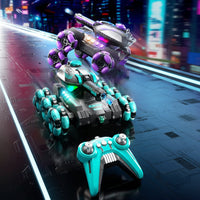 Thumbnail for CrazyWheels – Atrevido y emocionante: camión cisterna teledirigido con lanzador de bolas de gel