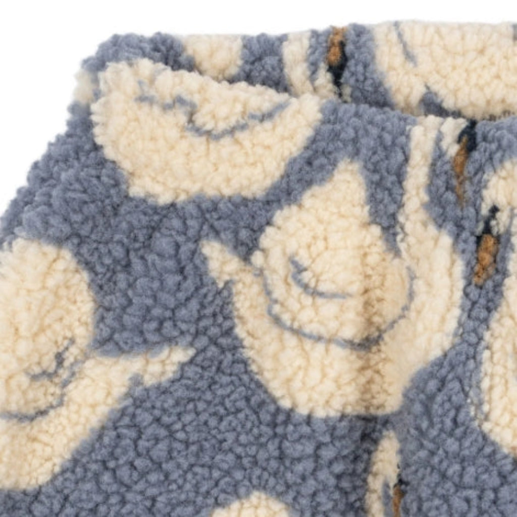 FuzzyPants – Suaves y cálidos: pantalones de felpa para niños con estampados divertidos