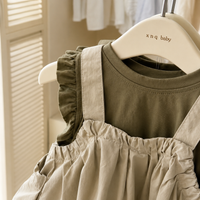 Thumbnail for LittleStar – Comodidad y estilo: vestido infantil con volantes para un look veraniego