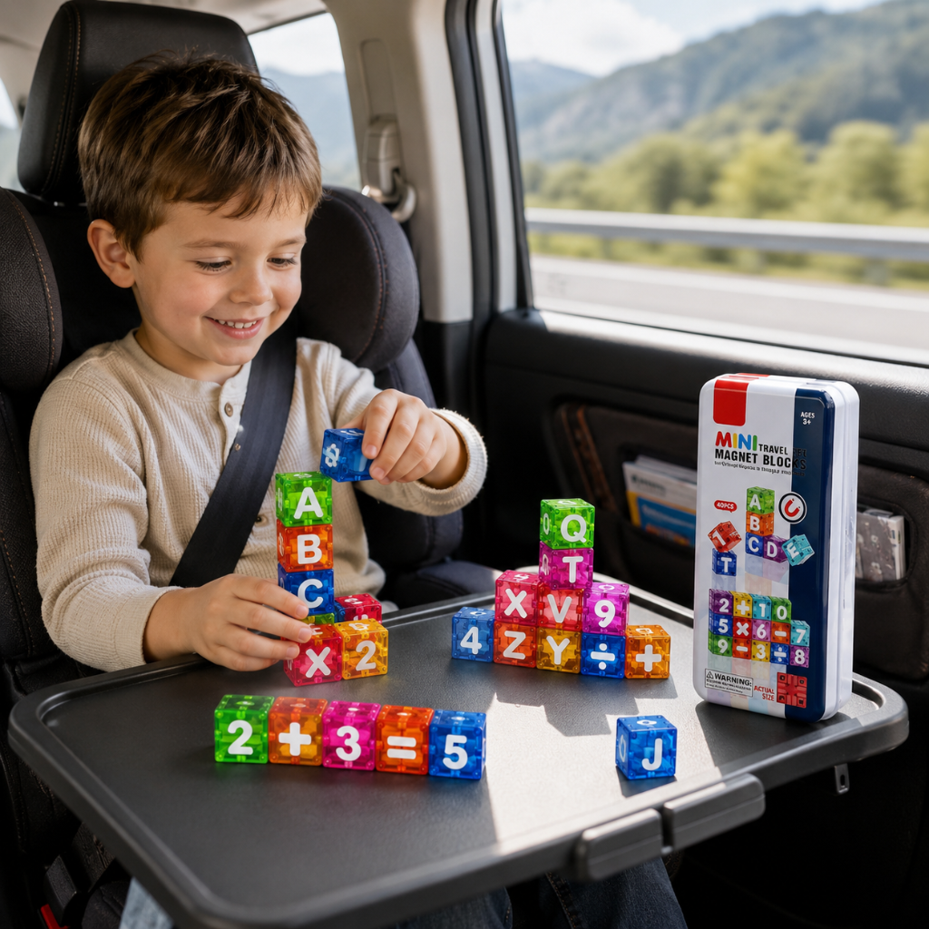 LearnCube – Educativo e interactivo: cubos magnéticos con letras y números