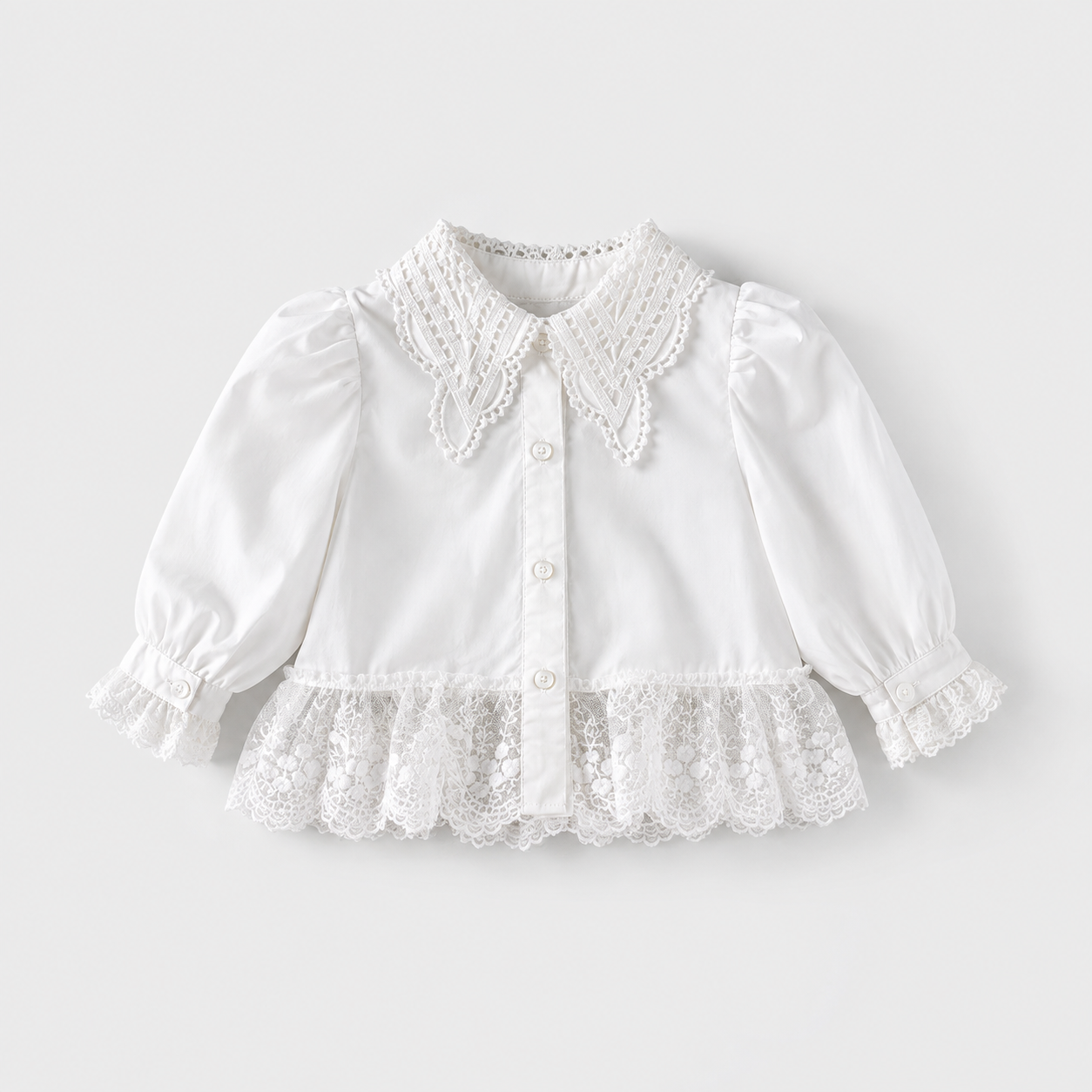 DenimBelle – Moderno y adorable: conjunto infantil de 3 piezas en denim