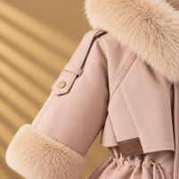 Thumbnail for CozyParka – Cálido y suave – Abrigo de invierno para niñas con cuello de felpa