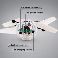 Thumbnail for HoverFun – LED Licht & Educativo – Dron cuadricóptero volador