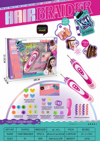 Thumbnail for Magic Braid Machine™ - DIY Braiding Fun - Máquina mágica para trenzas