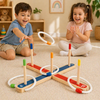 Montessori Ring Toss Game – Activo y educativo: juego de lanzamiento de aros