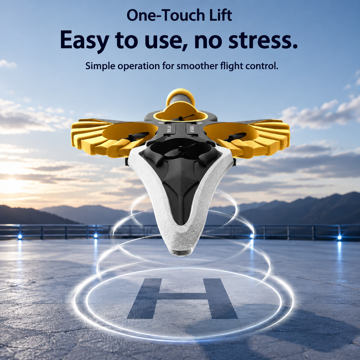 AirBlade – Divertido e interactivo: juguete volador teledirigido con diseño de espada