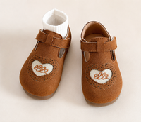 Thumbnail for Barefoot – Cuero y descalzo: zapatos infantiles con suela blanda