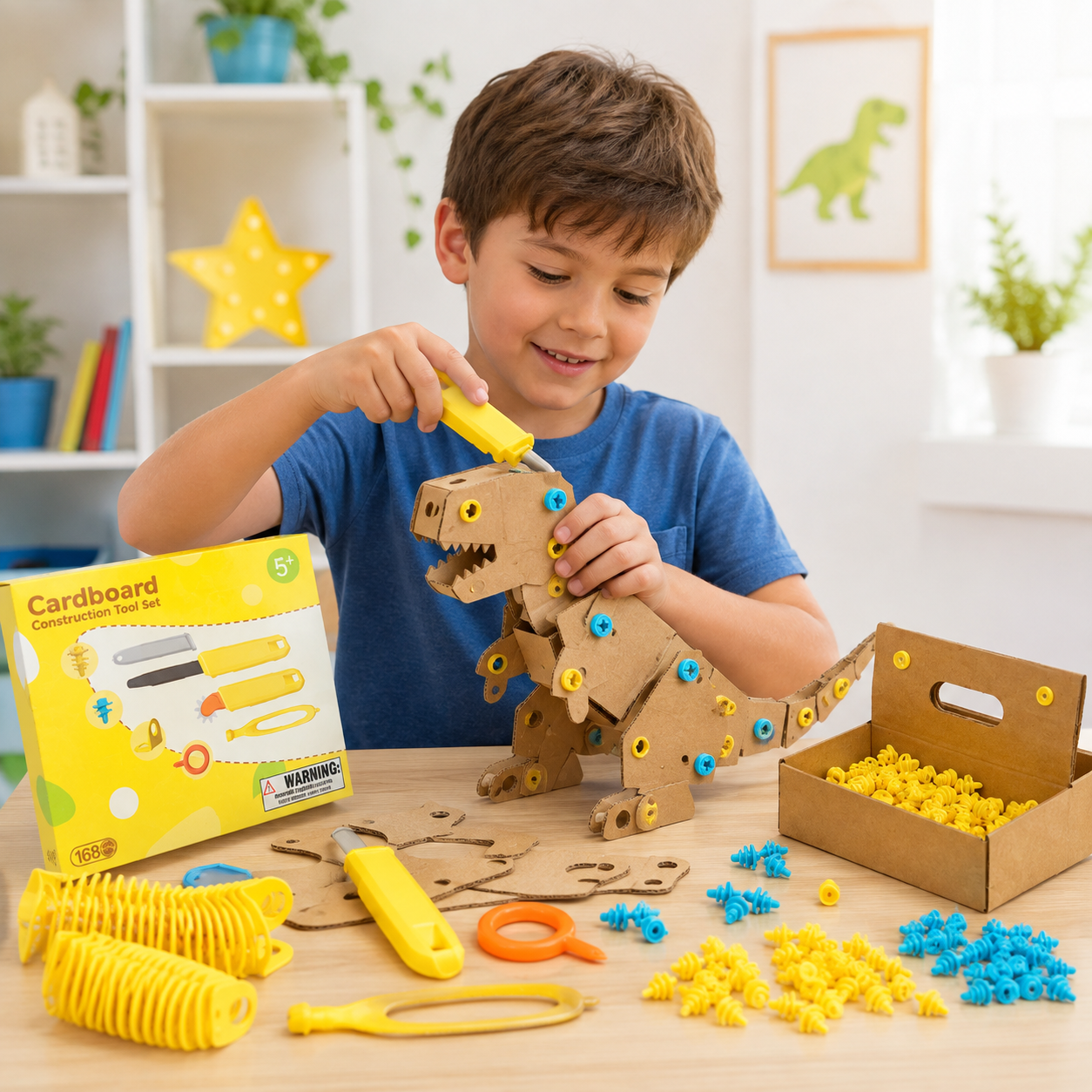 CardboardMaster – Lúdico y educativo – Kit de manualidades para cartón