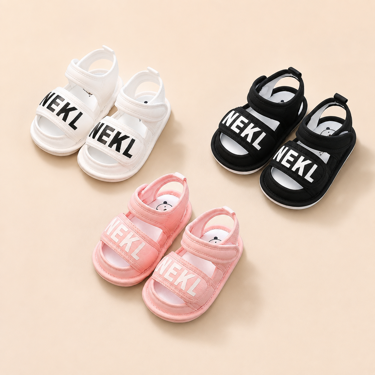 MiniWalker – Cómodas y elegantes: sandalias para bebé con suela antideslizante