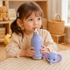 AnimalSip – Bonita y práctica: botella térmica infantil de acero inoxidable con estampado de animales