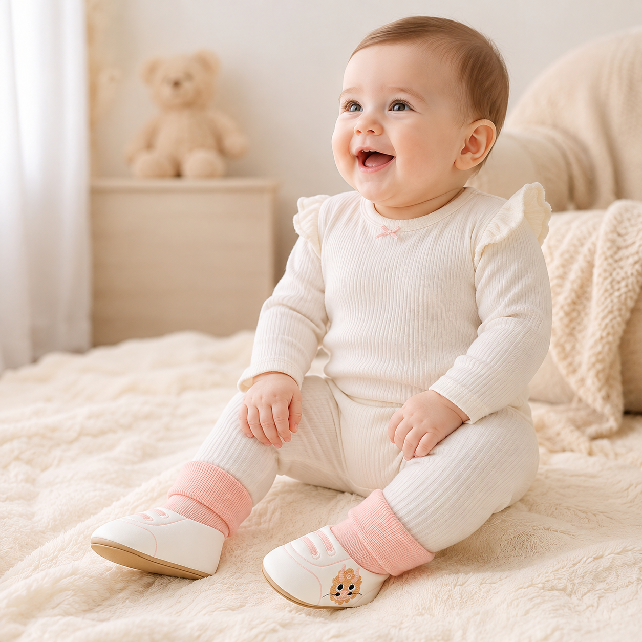 LittleCloud – Cómodas y prácticas: calentitos para bebés con calcetín alto