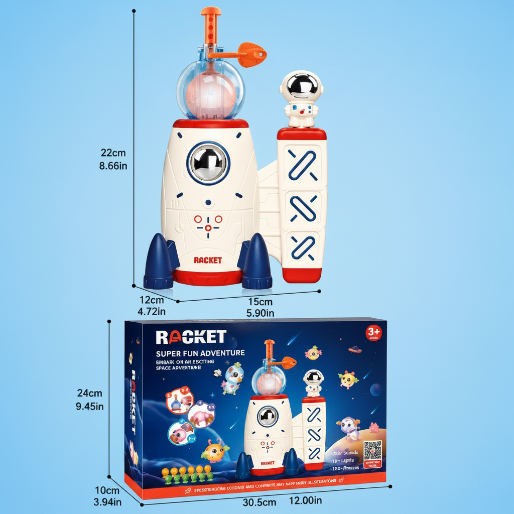 RocketFun – Creativo y mágico – Set de juego para hacer globos