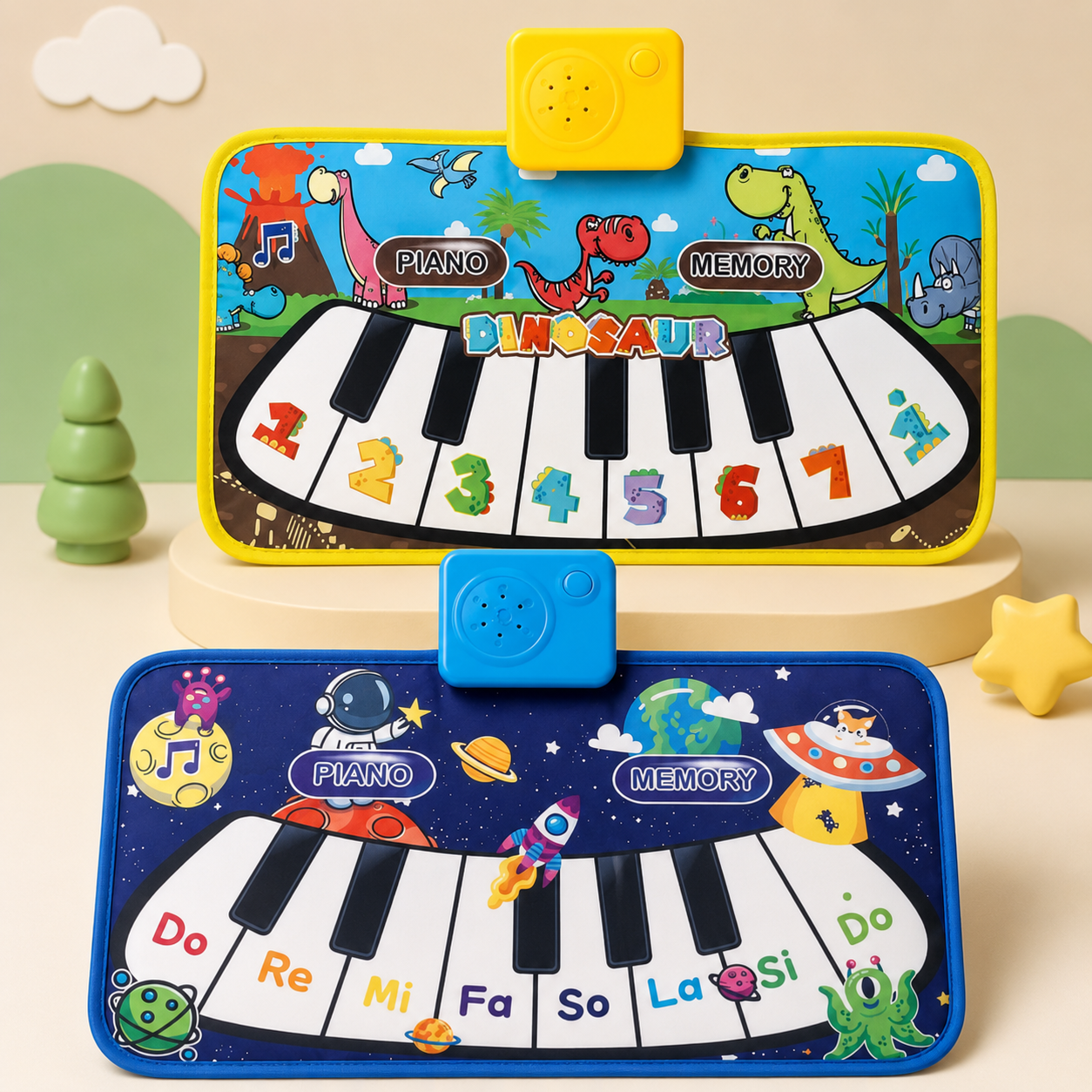 LittleComposer – Educativo y musical – Alfombra de juegos con piano para bebés