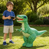 MegaDino – Aventurero e interactivo: dinosaurio hinchable con control remoto