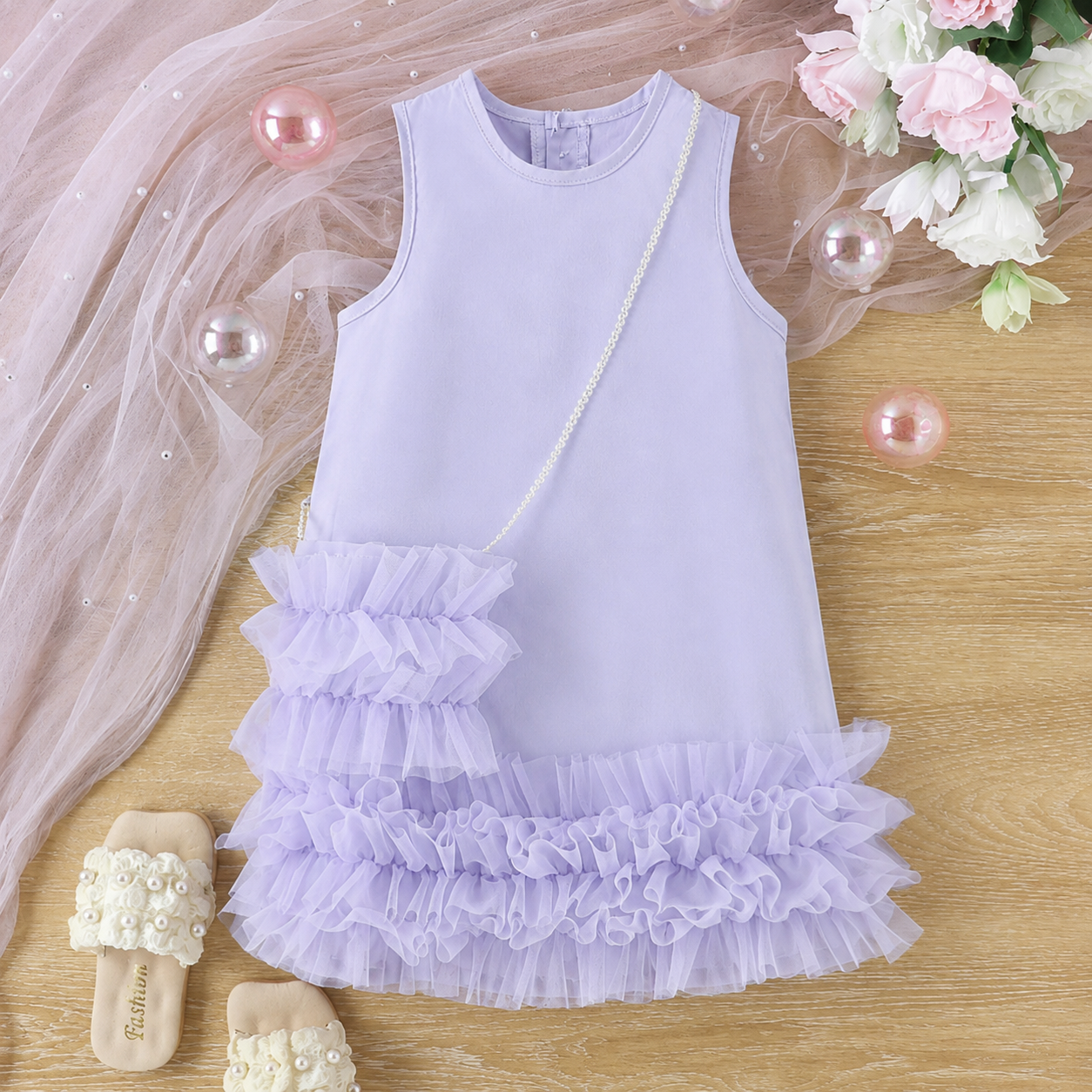 Mini Fashion™ - Chic Design - Vestido elegante con bolsa