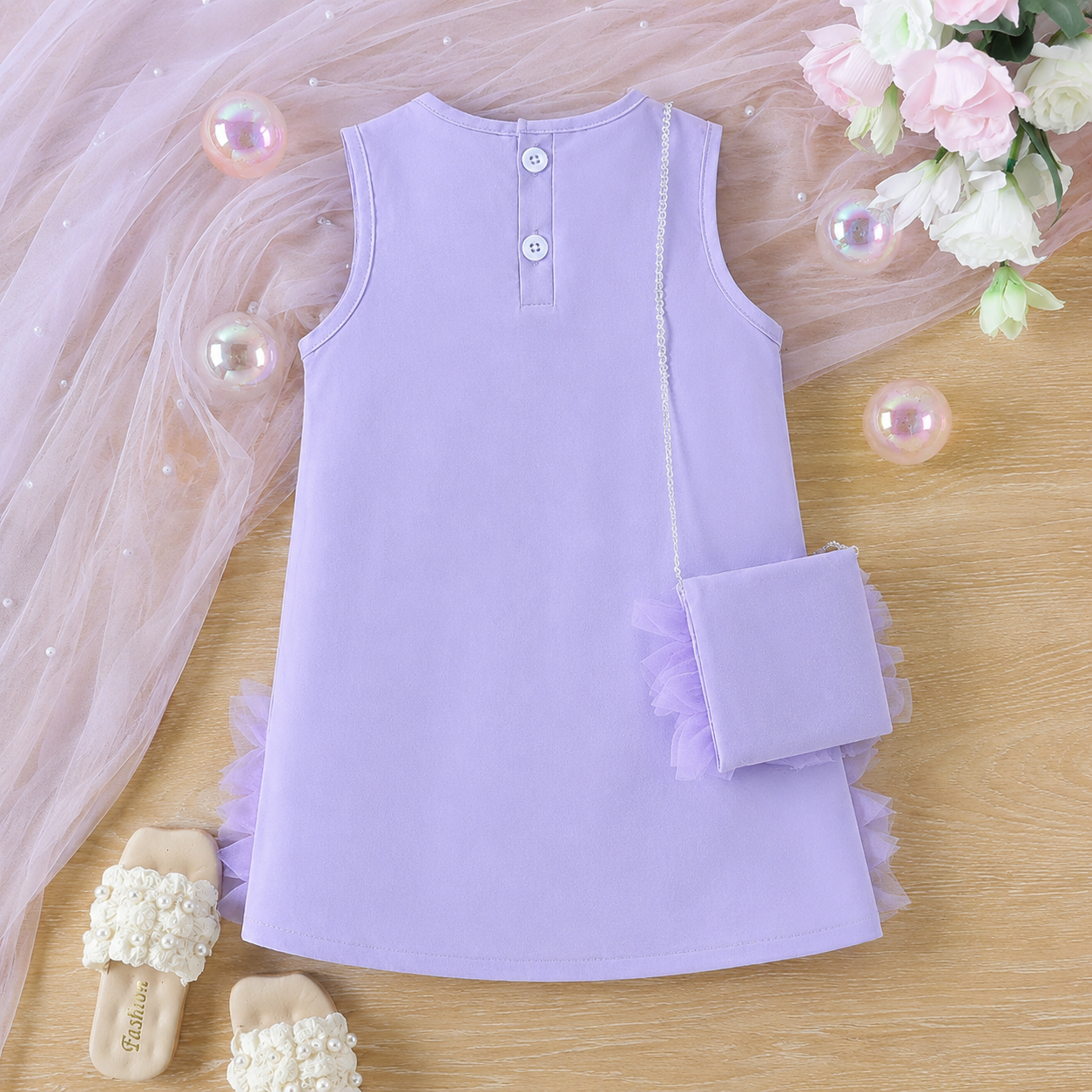 Mini Fashion™ - Chic Design - Vestido elegante con bolsa