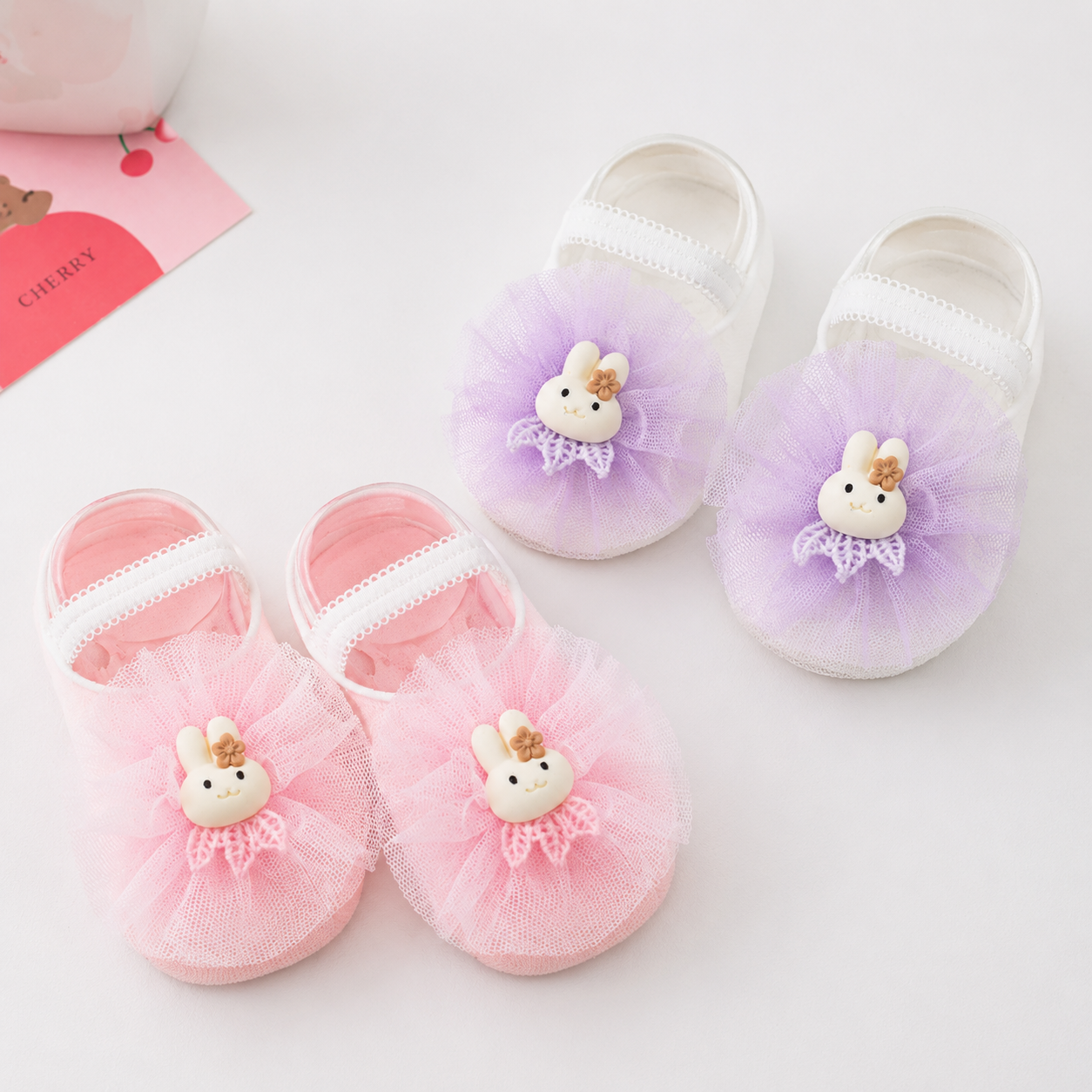 SweetFeet – Suaves y monísimas: calcetines de bebé con flores y encaje