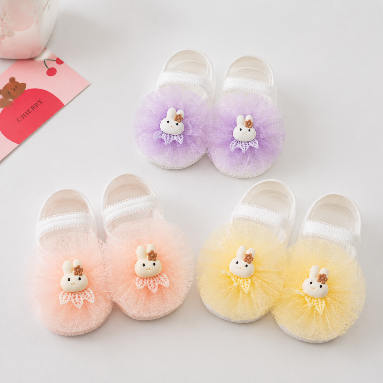 SweetFeet – Suaves y monísimas: calcetines de bebé con flores y encaje