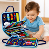 7-in-1 Busy Board – Motricidad y aprendizaje – Tablero de actividades