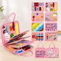 Thumbnail for 7-in-1 Busy Board – Motricidad y aprendizaje – Tablero de actividades