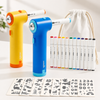 PaintBuddy – Creativo y educativo – Kit portátil de dibujo con aerógrafo