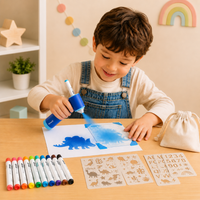 Thumbnail for PaintBuddy – Creativo y educativo – Kit portátil de dibujo con aerógrafo