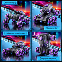 Thumbnail for CrazyWheels – Atrevido y emocionante: camión cisterna teledirigido con lanzador de bolas de gel