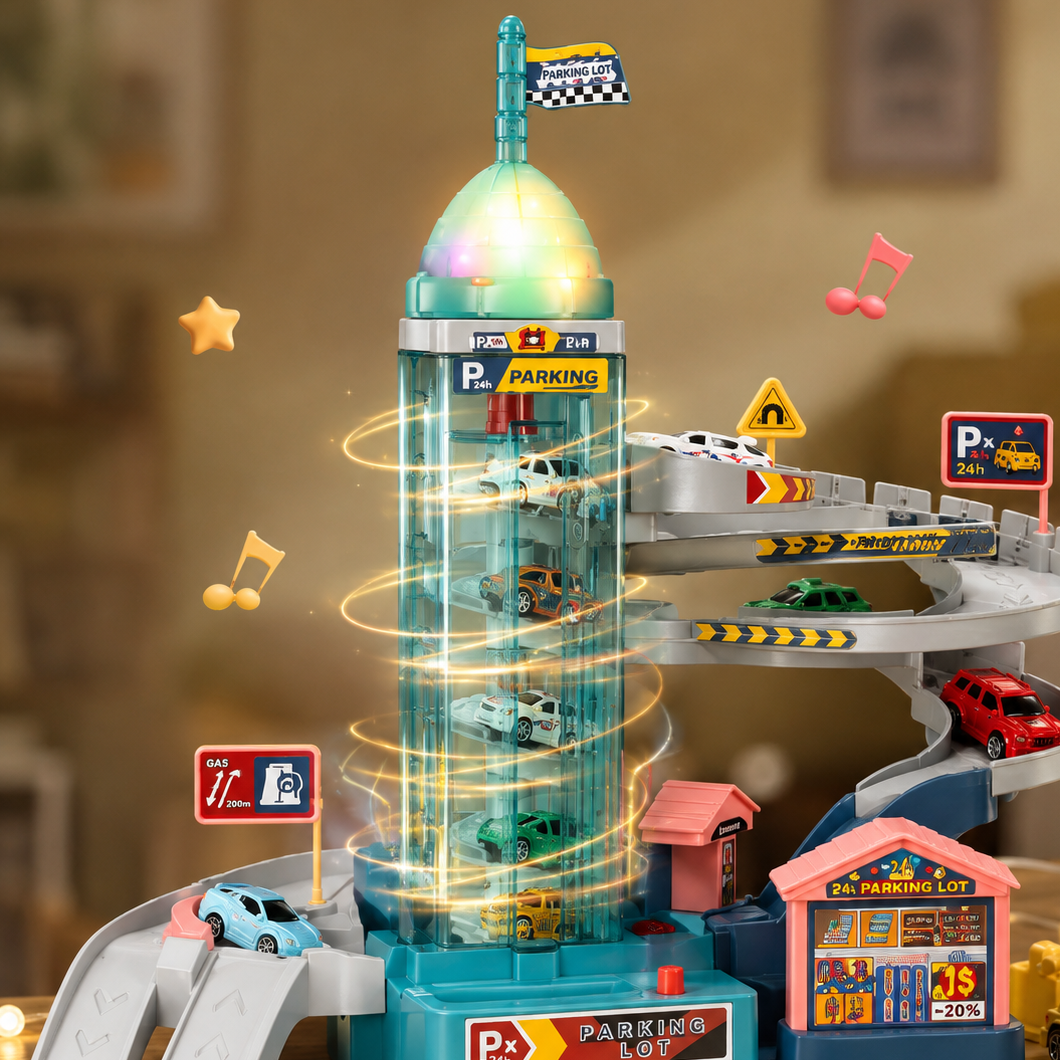 AutoWorld – Educativo e interactivo – Juego de aparcamiento eléctrico